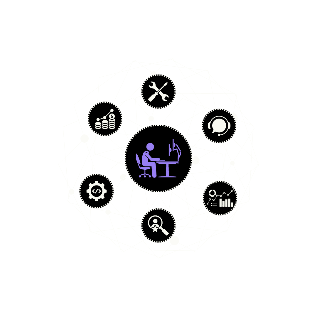 Back office operations network